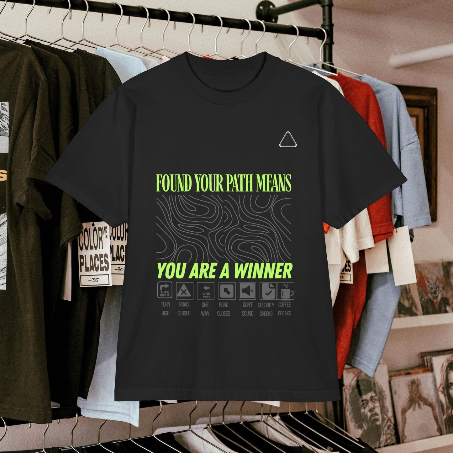 Unisex Garment-Dyed T-shirt_ N3+ Series USGDTS PT2WW005_ Comfort Colors 1717_ Limited Edition Fusion of Style by WesternWaves: