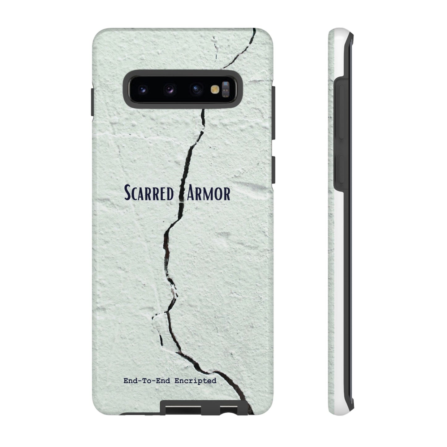 Tough Cases_ Samsung Galaxy Phone Case_ Series N8+ TCPCASE PT2WW003_ Limited Edition  Scarred Armor Design Samsung Galaxy Phone Cases by WesternWaves: