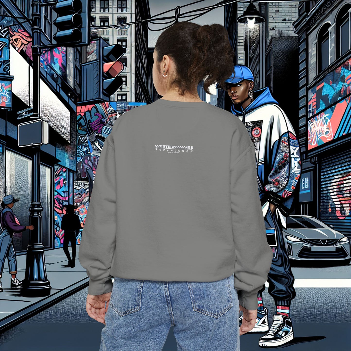 Predator & Prey Sweatshirt_ 03 Sep 2025_ Cozy Unisex Pullover, Nature Lover Apparel, Gifts for Wildlife Enthusiasts, Fall Fashion Layer