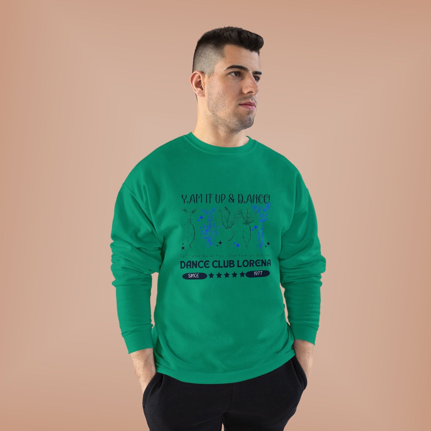 Unisex EcoSmart® Crewneck Sweatshirt_ 2 Perfect N2 Series SPW USESCNSS PT2WW001_ Limited Edition Perfect Blend of Comfort, Style, & Sustainability by WesternWaves: