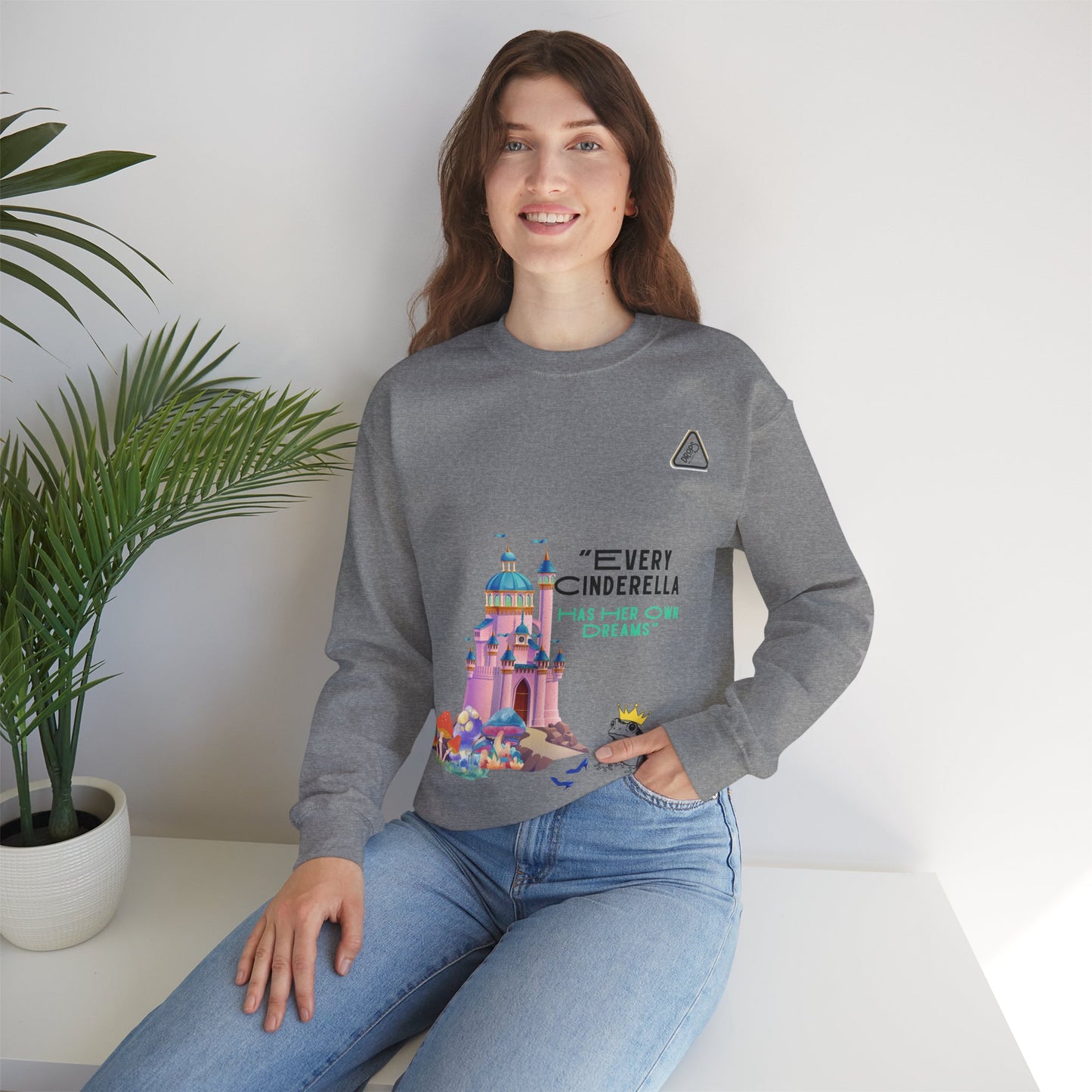 Unisex Heavy Blend™ Crewneck Sweatshirt_ N2 Series UHBCSS PT2WW007_ Limited Edition Pure Luxury  By WesternWaves:
